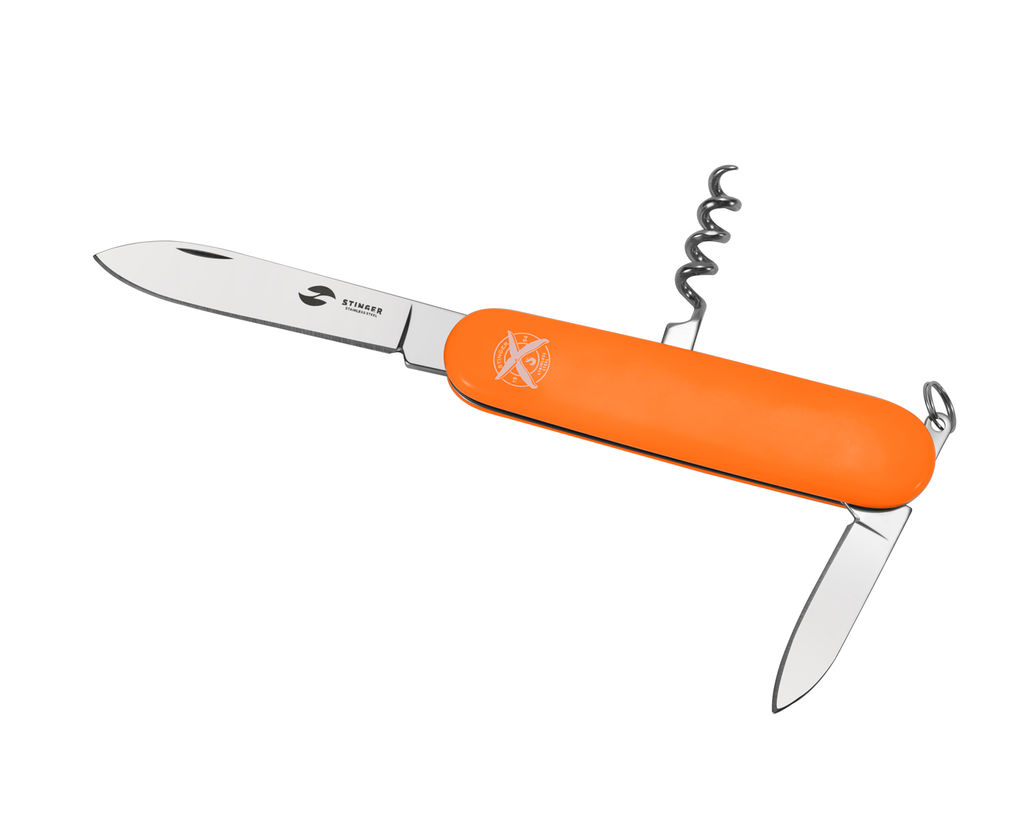 Нож перочинный 90 мм, 4 функции, в картонной коробке STINGER FK-K5005NH-4F  фото 2