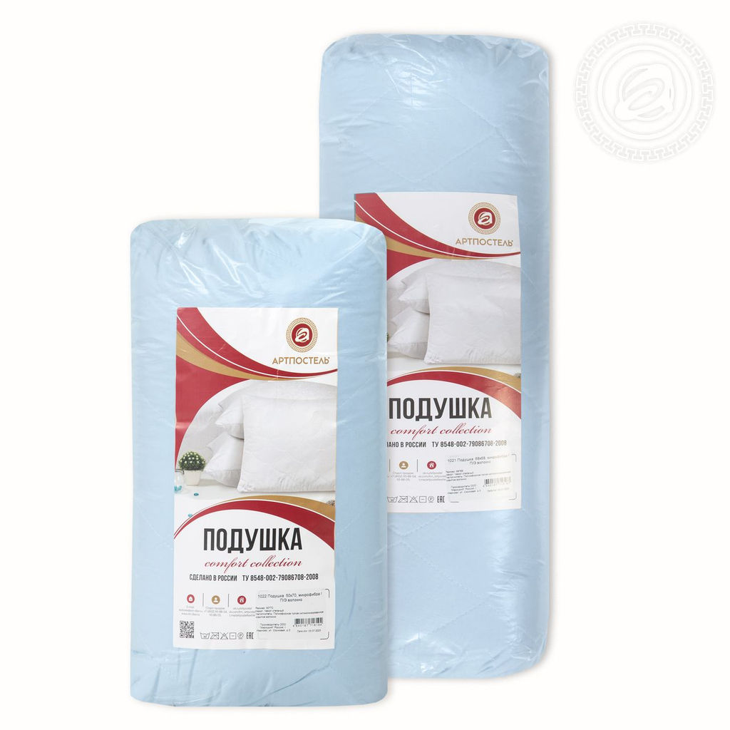 Подушка "Comfort Collection" (светло-голубой) 50х70/1 шт. Комфорт