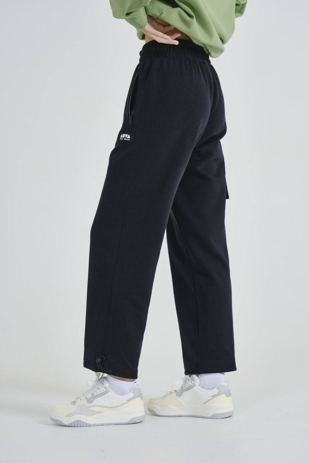 Брюки трикотажные Чёрный - Anta фото 4