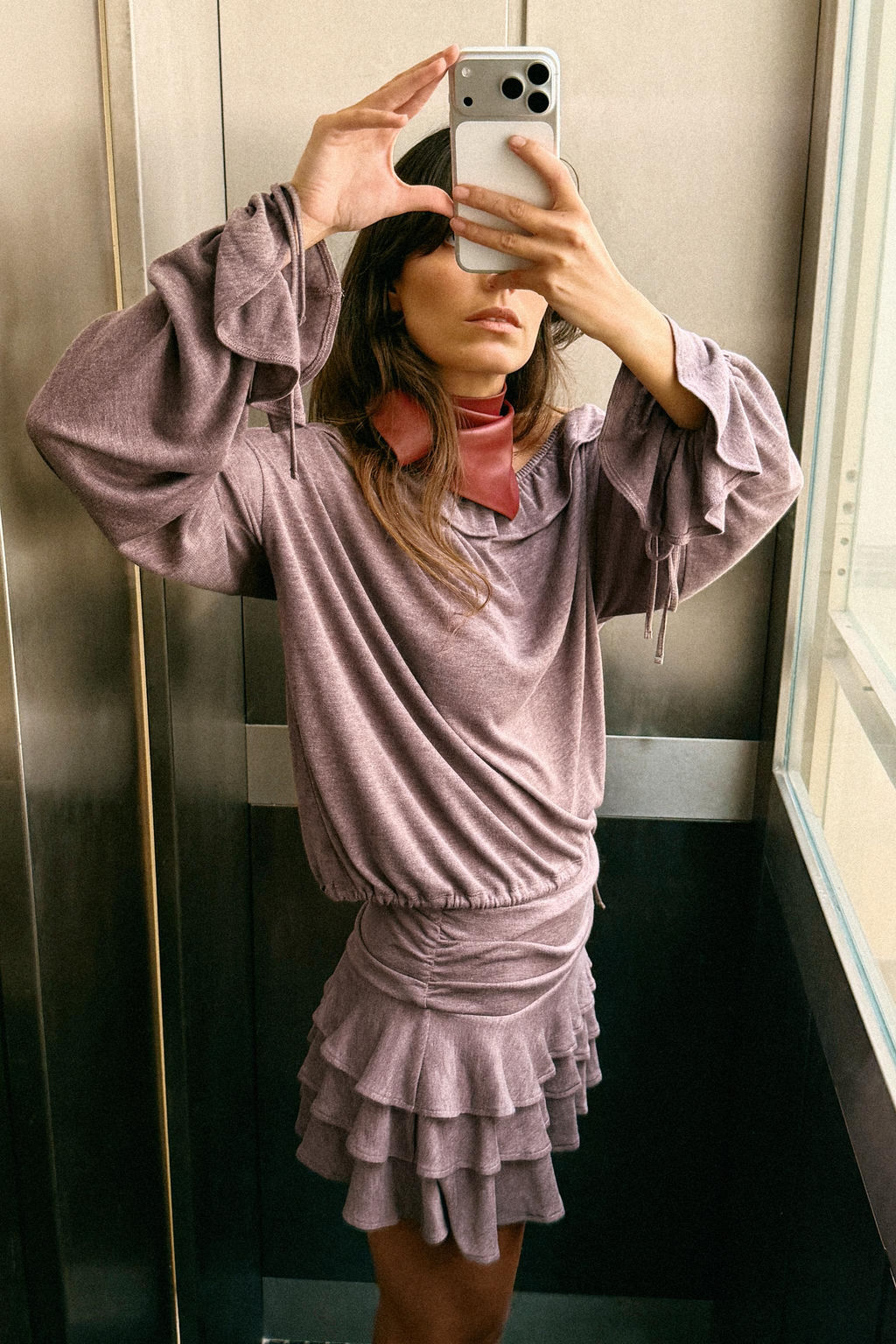 SOFT RUFFLED SKIRT - Zara фото 2