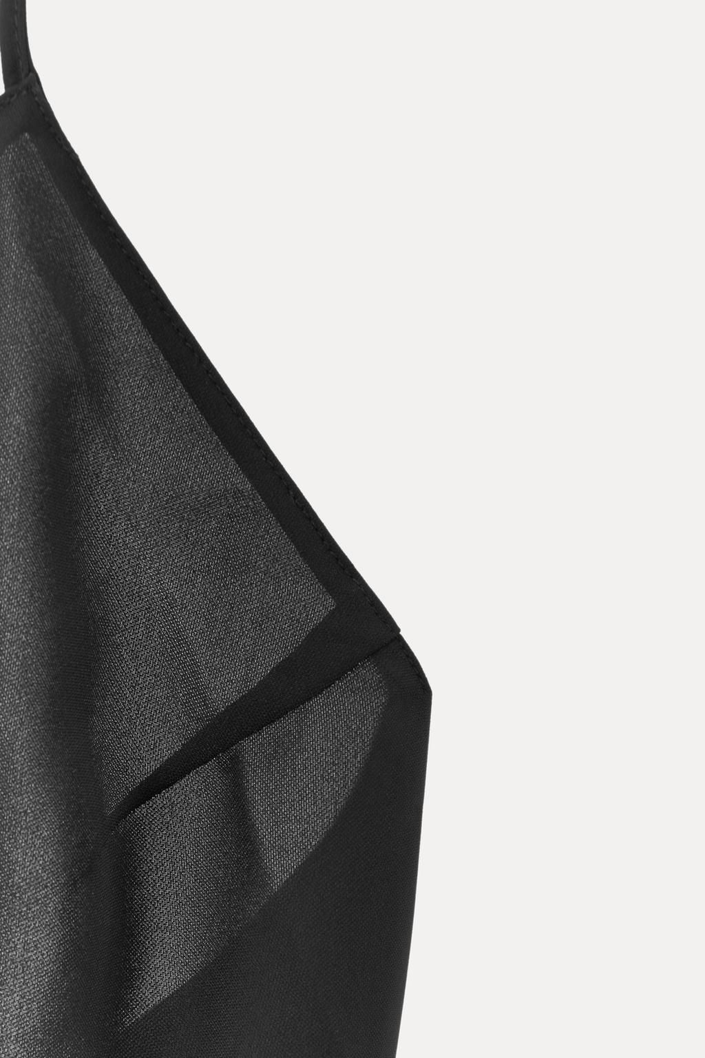 LONG SLIP DRESS WITH MULTI-POSITION STRAPS - Zara фото 7
