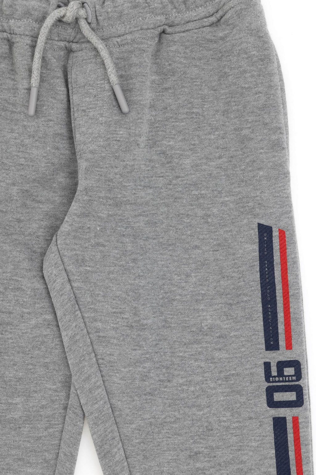 Серые меланжевые спортивные штаны для мальчика Неожиданная скидка в корзине - U.s. polo assn фото 5