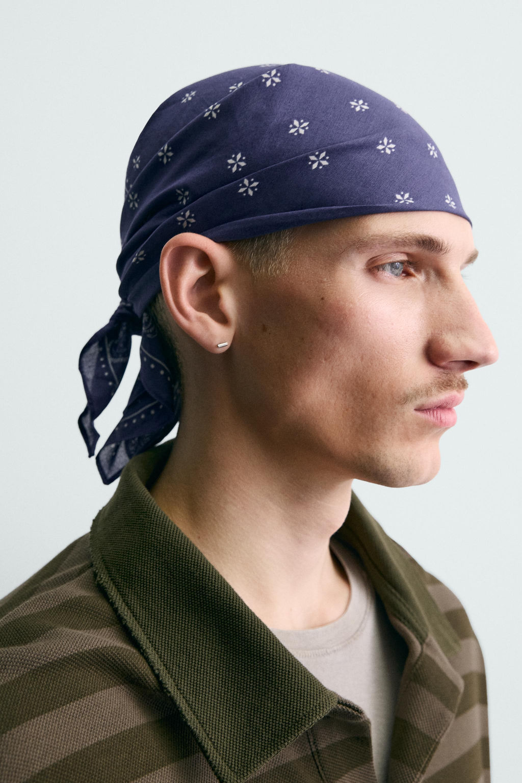 BANDANA ESTAMPADO PAISLEY / Azul - Zara фото 2