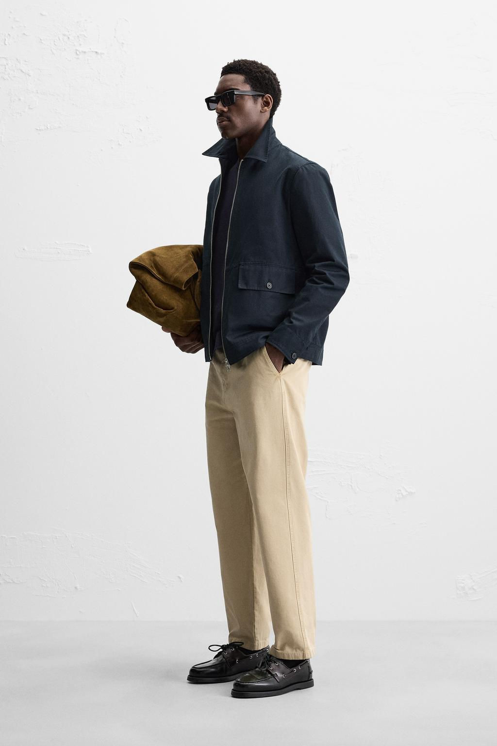 TEXTURED TROUSERS - Zara фото 4