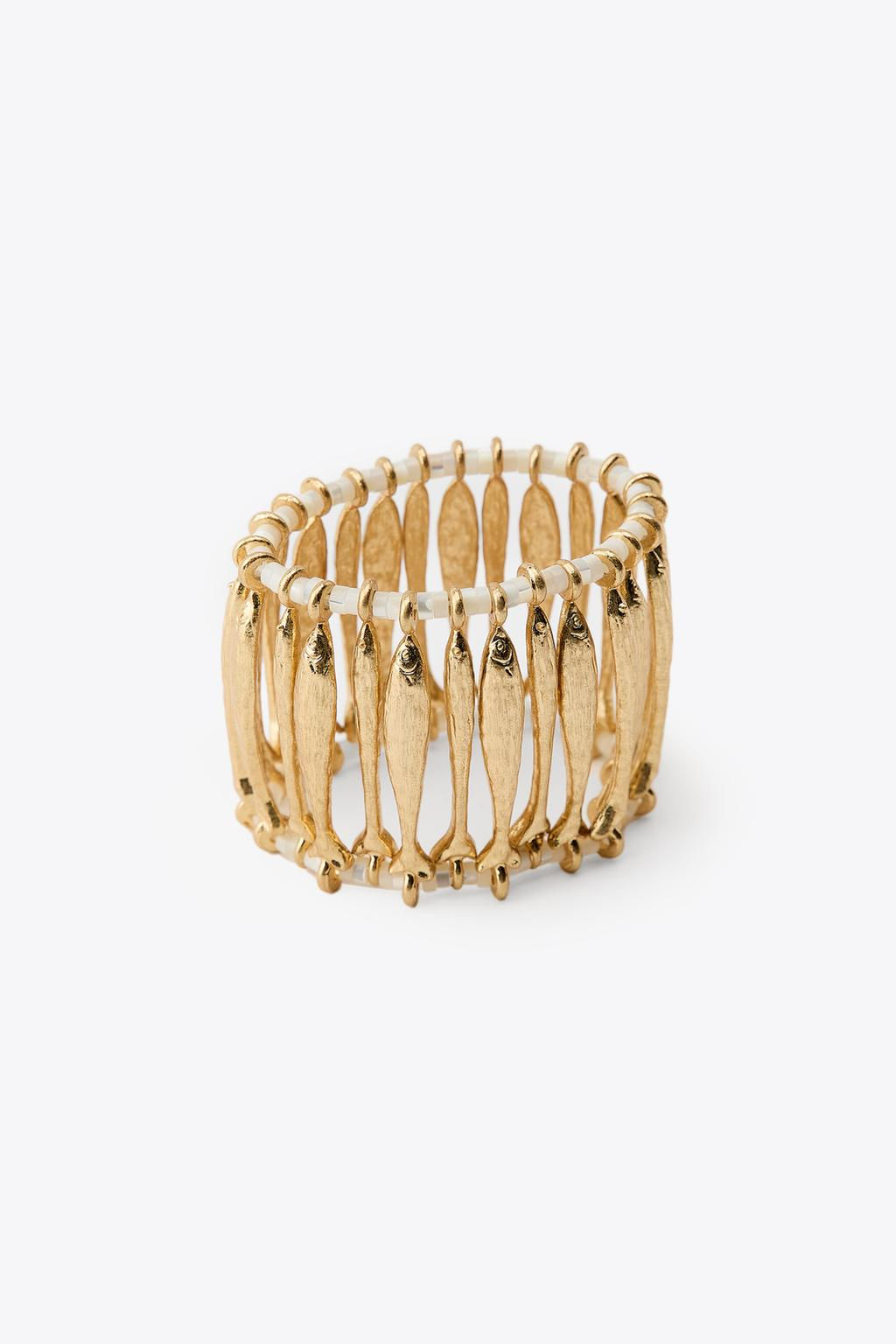 FISH STRETCH BRACELET - Zara фото 4