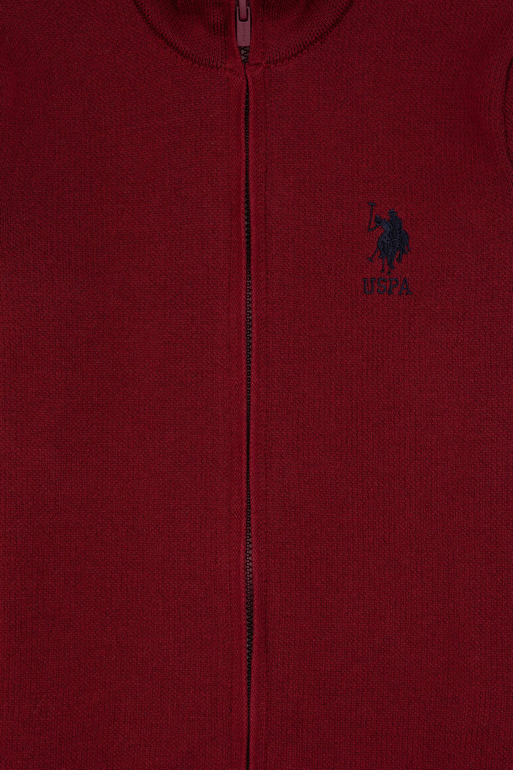 Erkek _ocuk Bordo Fermuarl_ Triko H_rka - U.s. polo assn фото 3