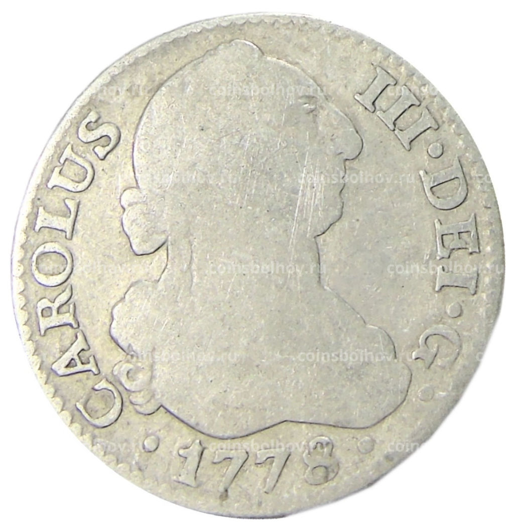 2 реала 1778 года Испания