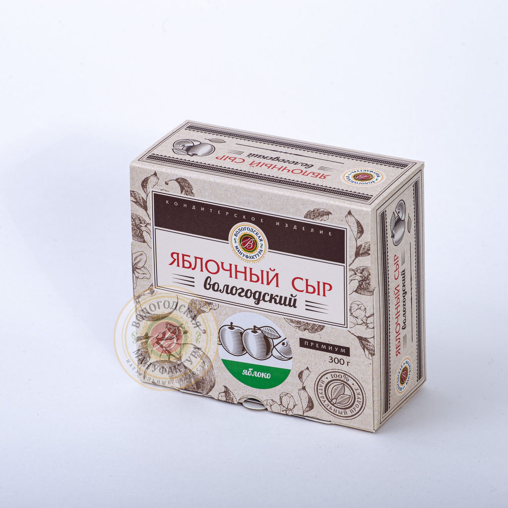 Яблочный сыр классический с яблоком - Вологодская мануфактура фото 2