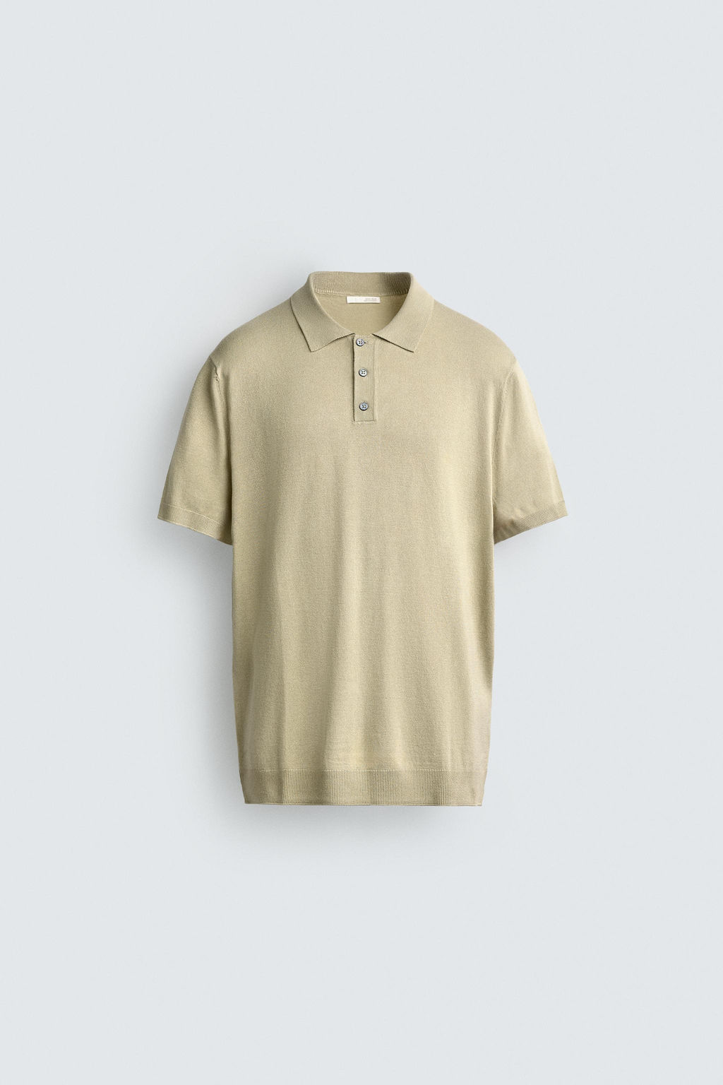 POLO PUNTO REGULAR FIT / Verde claro - Zara фото 8