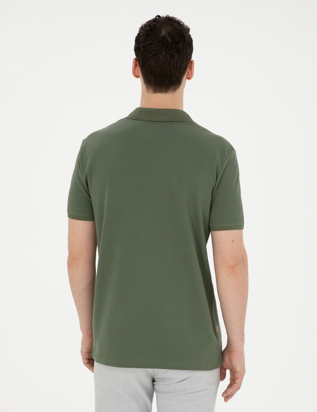 Haki Regular Fit Basic Ti__rt