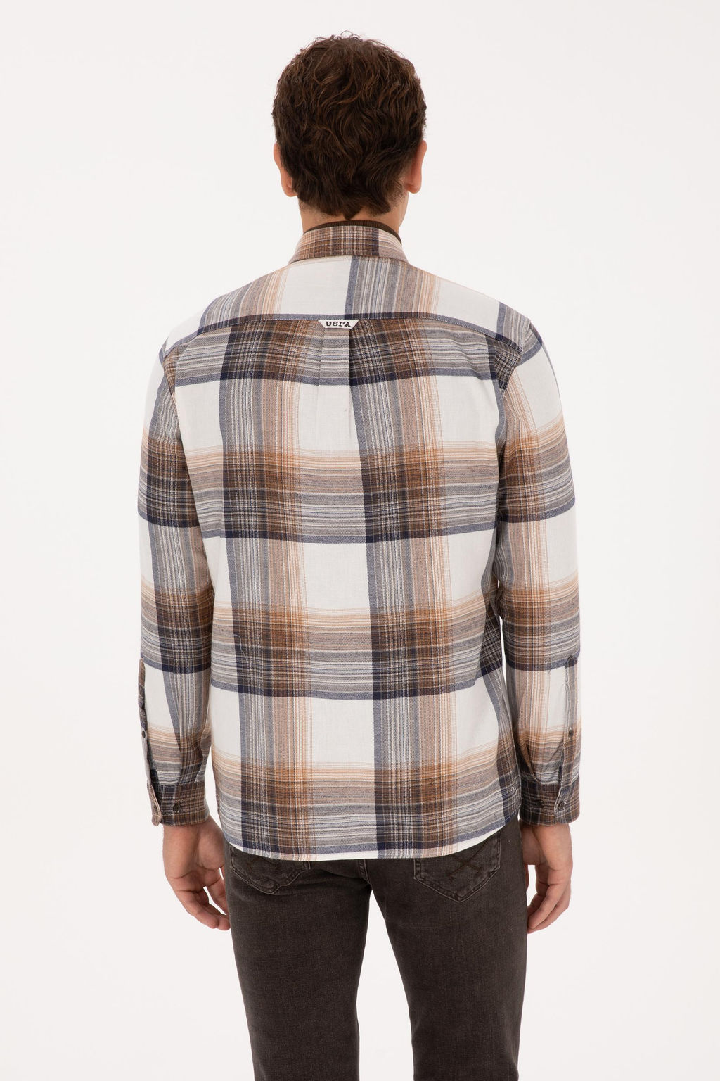 Erkek Camel Uzun Kollu G_mlek - U.s. polo assn фото 5