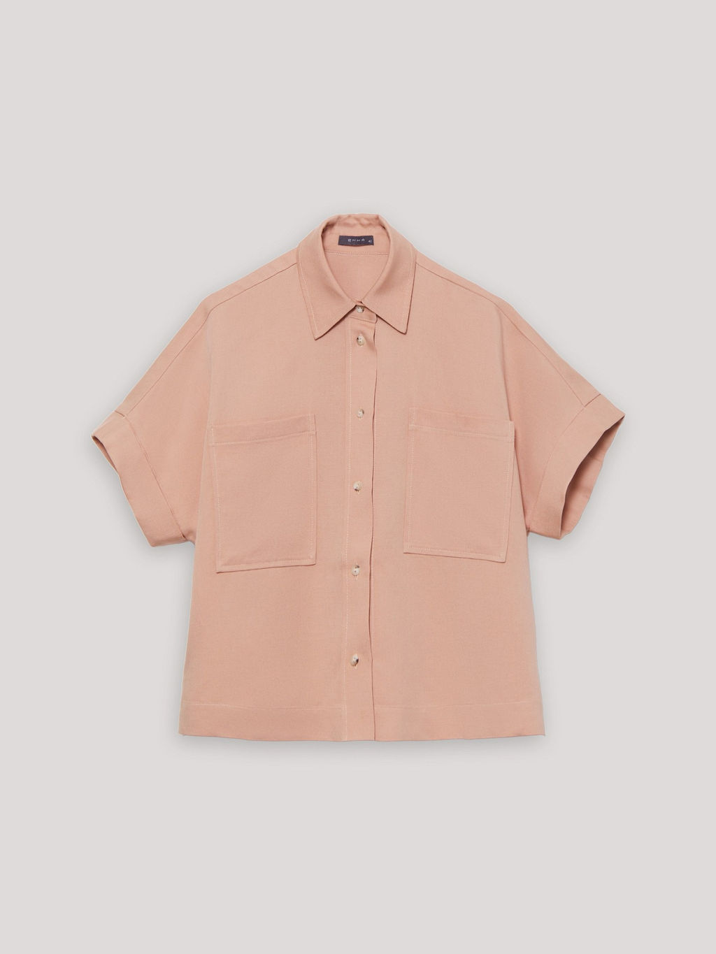 Рубашка с коротким рукавом B2854/luna - Emka фото 7