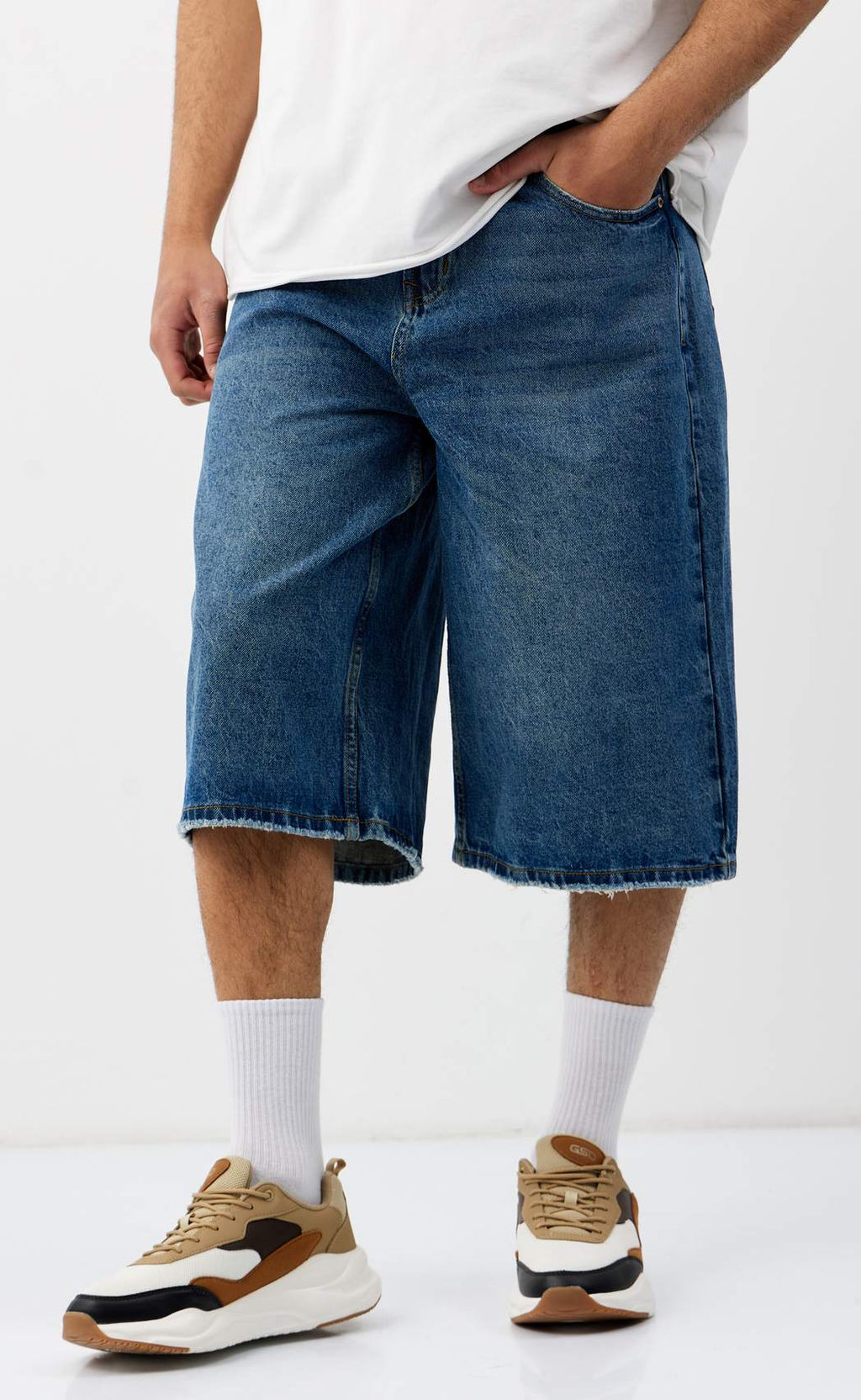 Шорты F511-09-302 m.blue