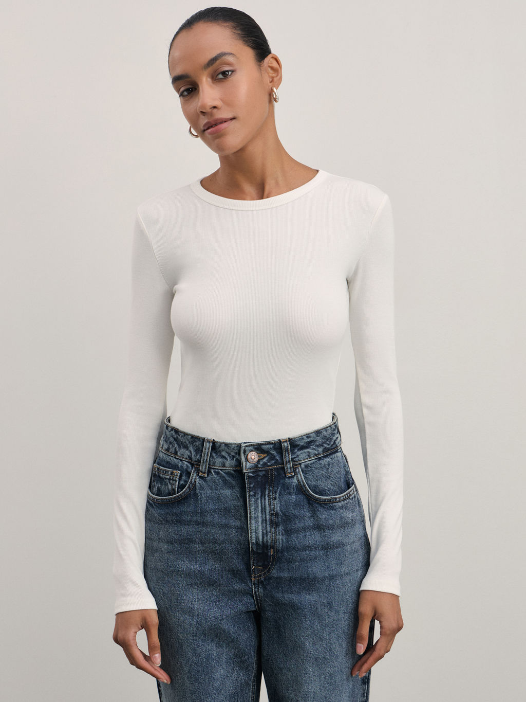 Базовое боди из хлопка / Zarina  фото 7