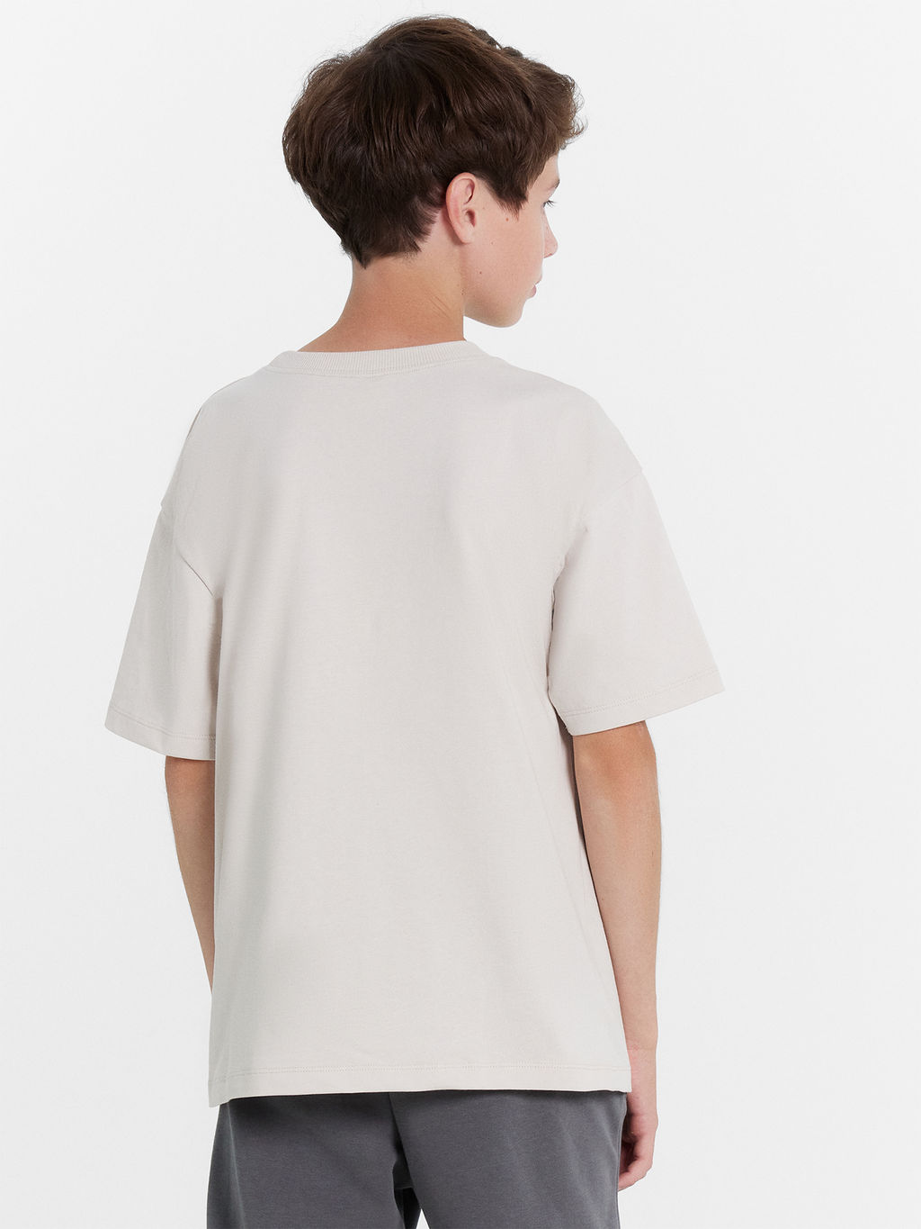 Футболка для мальчиков в сером оттенке с аниме - Mark formelle фото 4