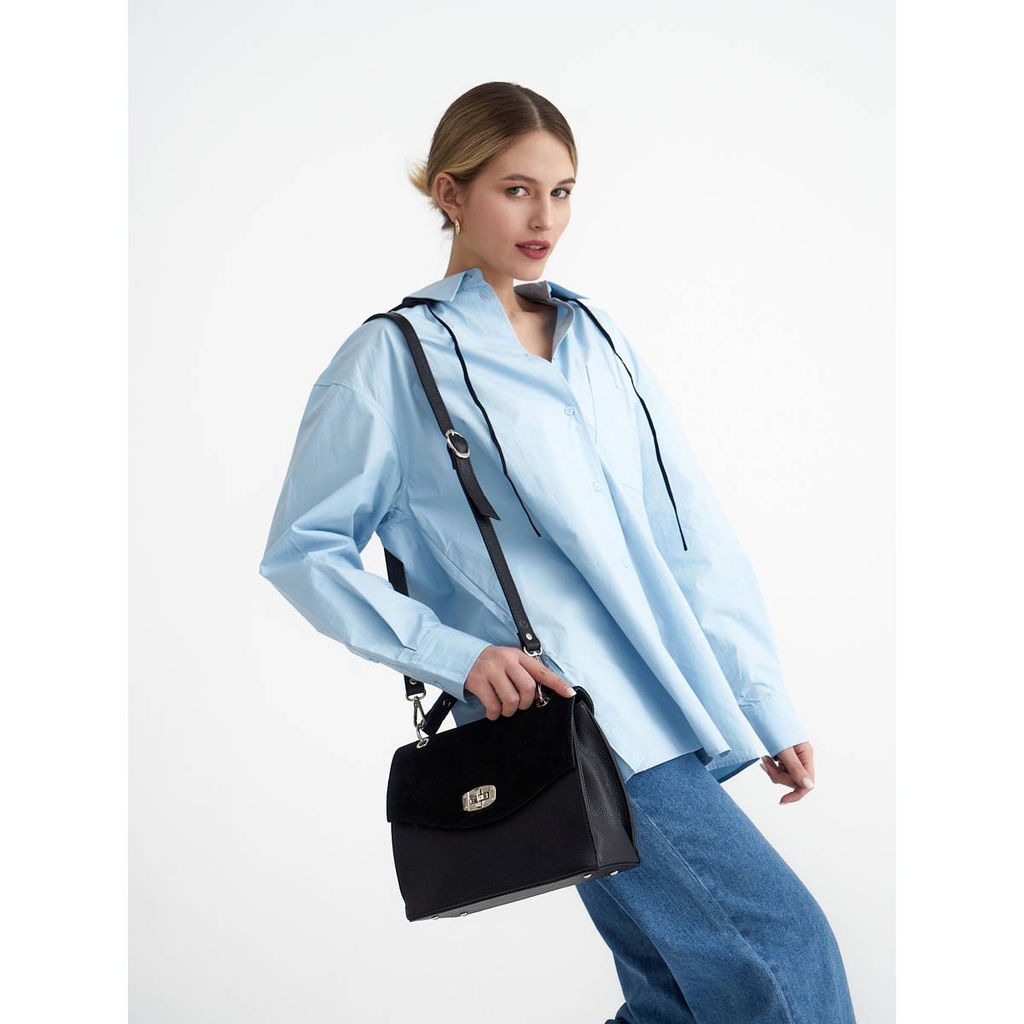 Женская сумка Alison Black Shammy - Lakestone фото 6