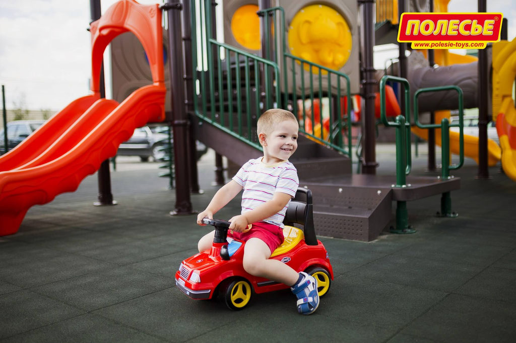 Каталка-автомобиль спортивный Вихрь (со звуковым сигналом) - Полесье фото 7