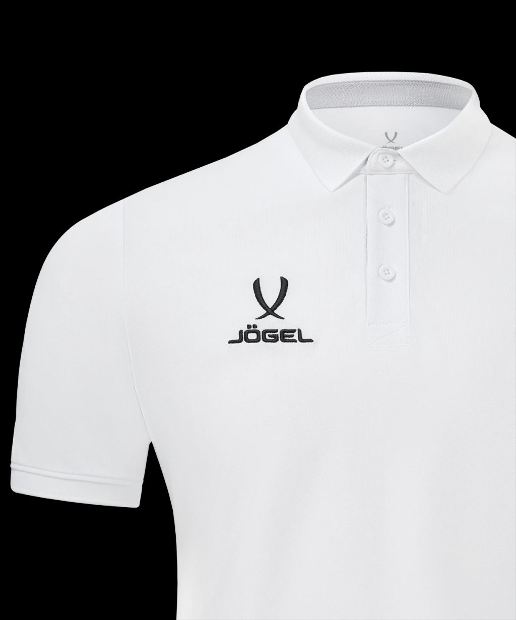 Поло JOGEL PREMIER PerFormDRY CVC Polo, белый  фото 4