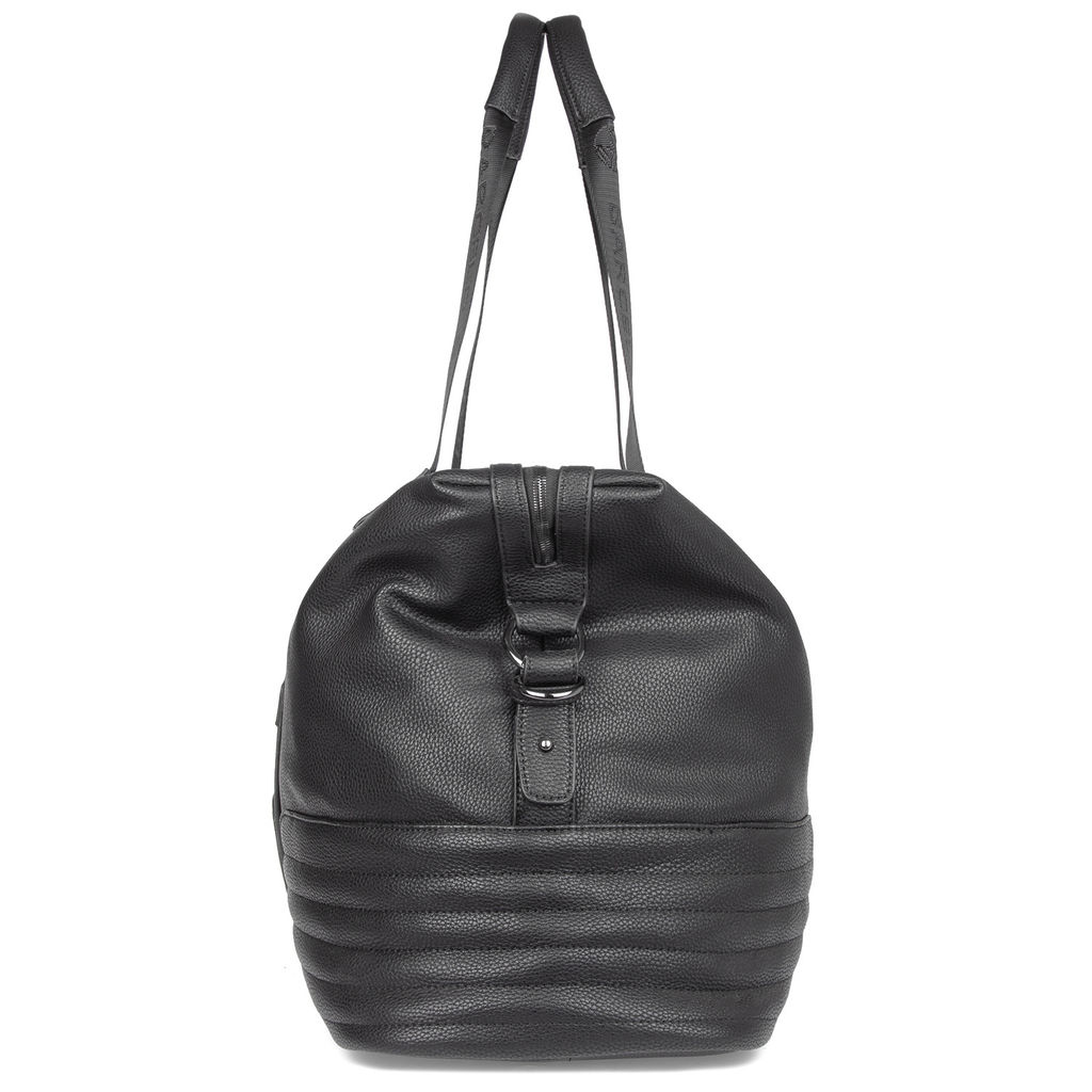 HL2011 black, мужская дорожная сумка из экокожи Barcelo Biagi