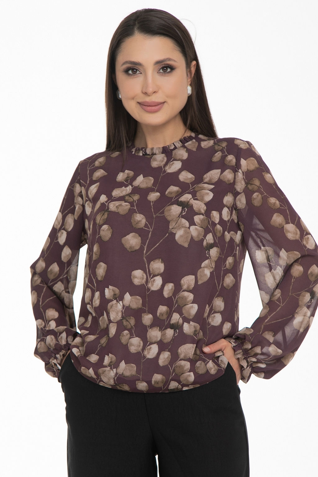 Блуза Волшебный шифон (стильная)