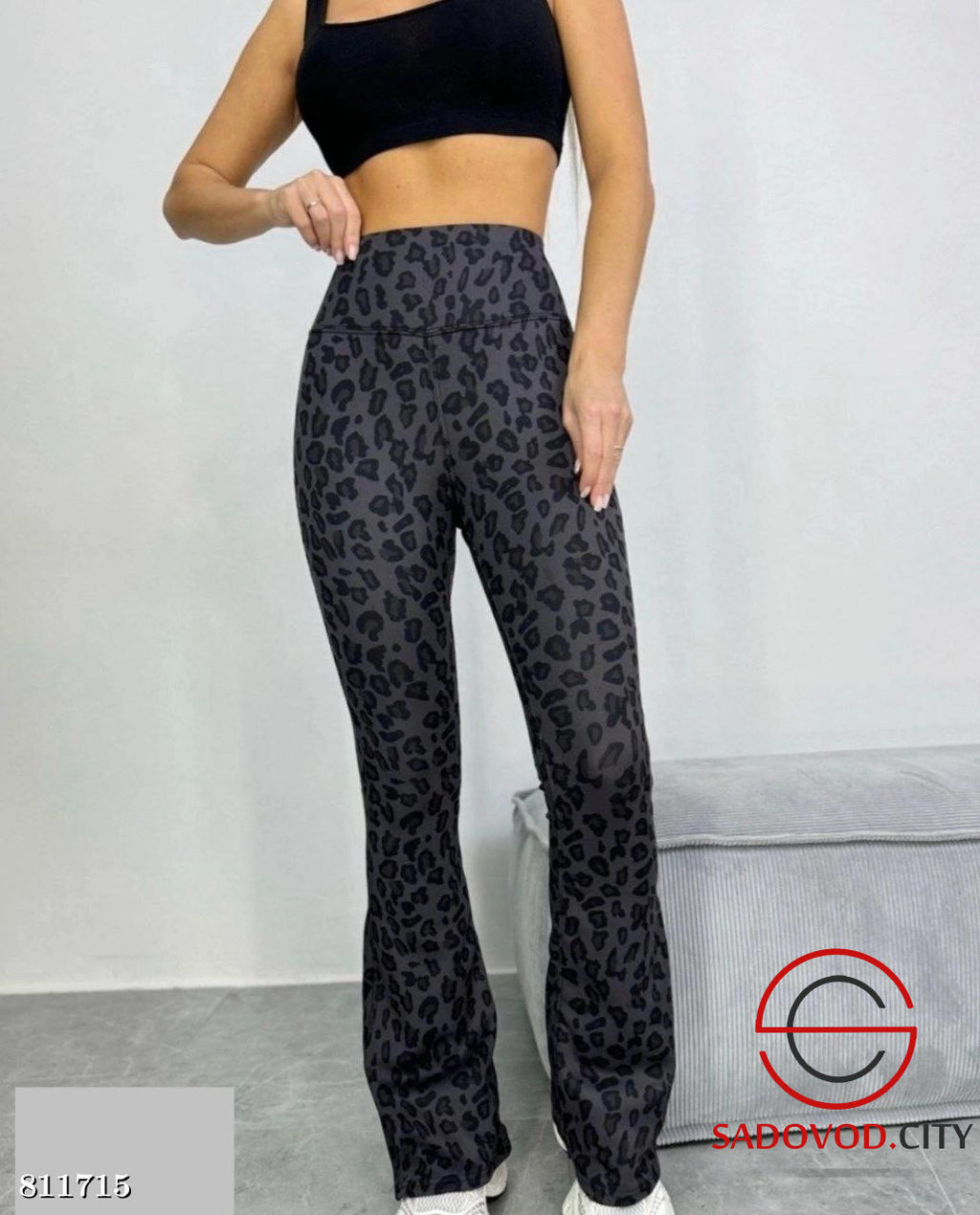 Брюки женские с леопардовым принтом - Bruno фото 2