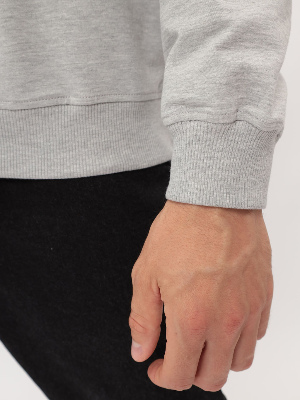 Худи мужское GREG G172-OZ02-28 (св.серый м.) фото 3