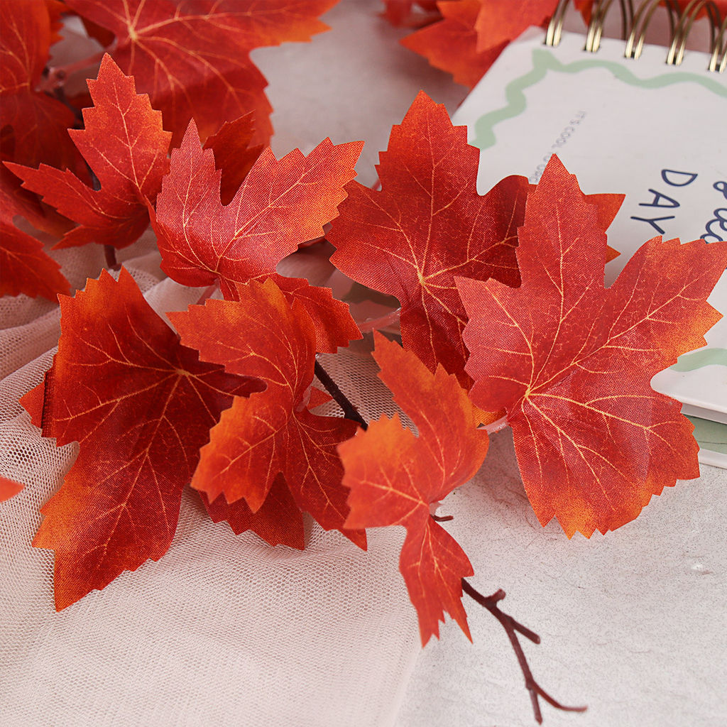 Ветка искусственная 84 см / L535501 /уп 2/100/200/400/осень - ГалеонТрейд фото 10