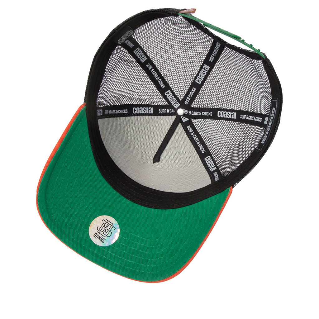 Бейсболка COASTAL арт. HFT Always Forever (голубой / оранжевый) фото 3