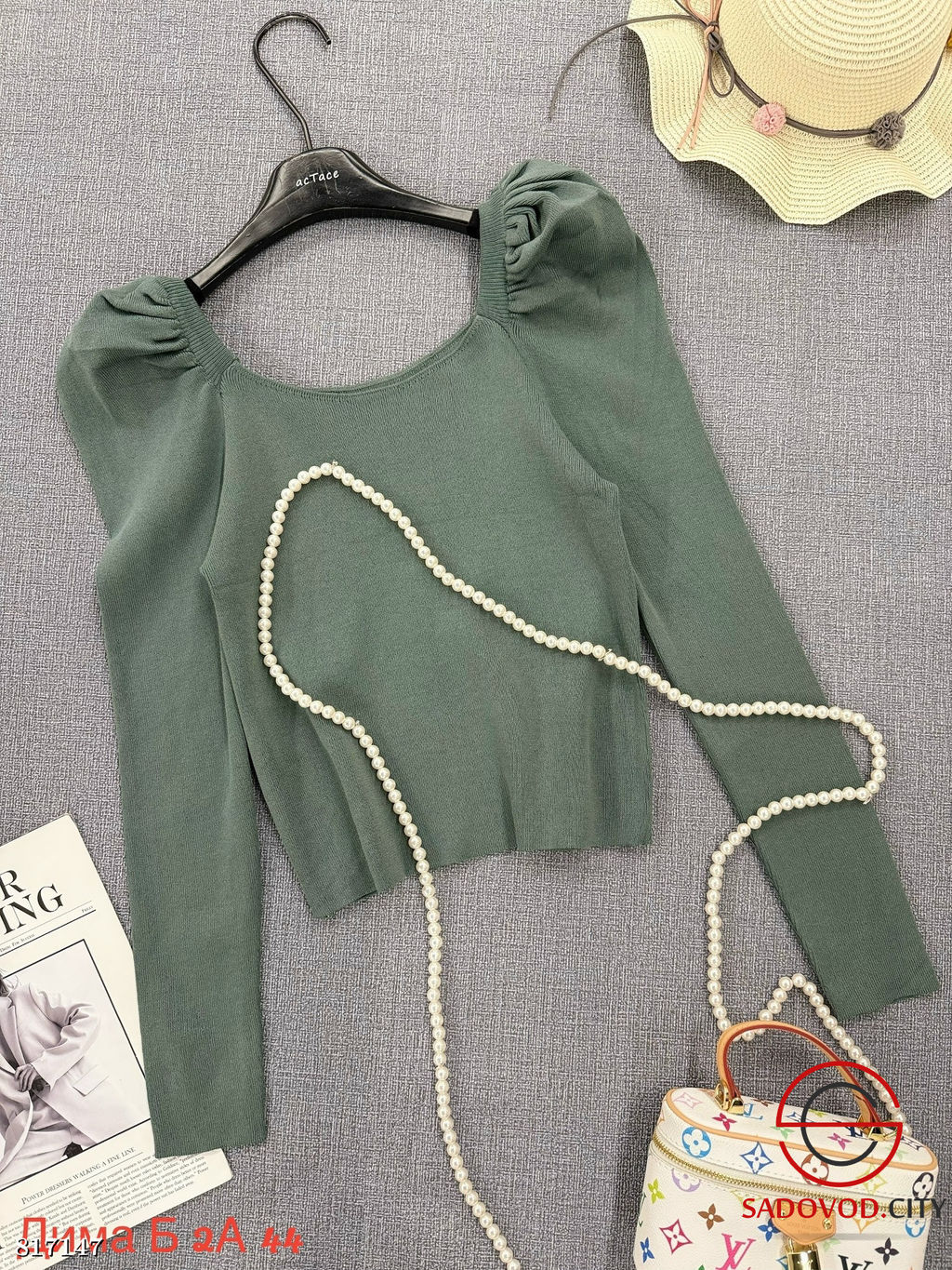 Кофта женская оверсайз - Bruno фото 3