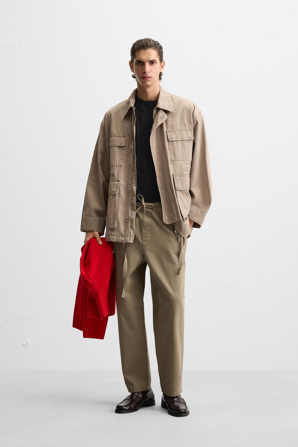 CARROT FIT TROUSERS - Zara фото 27