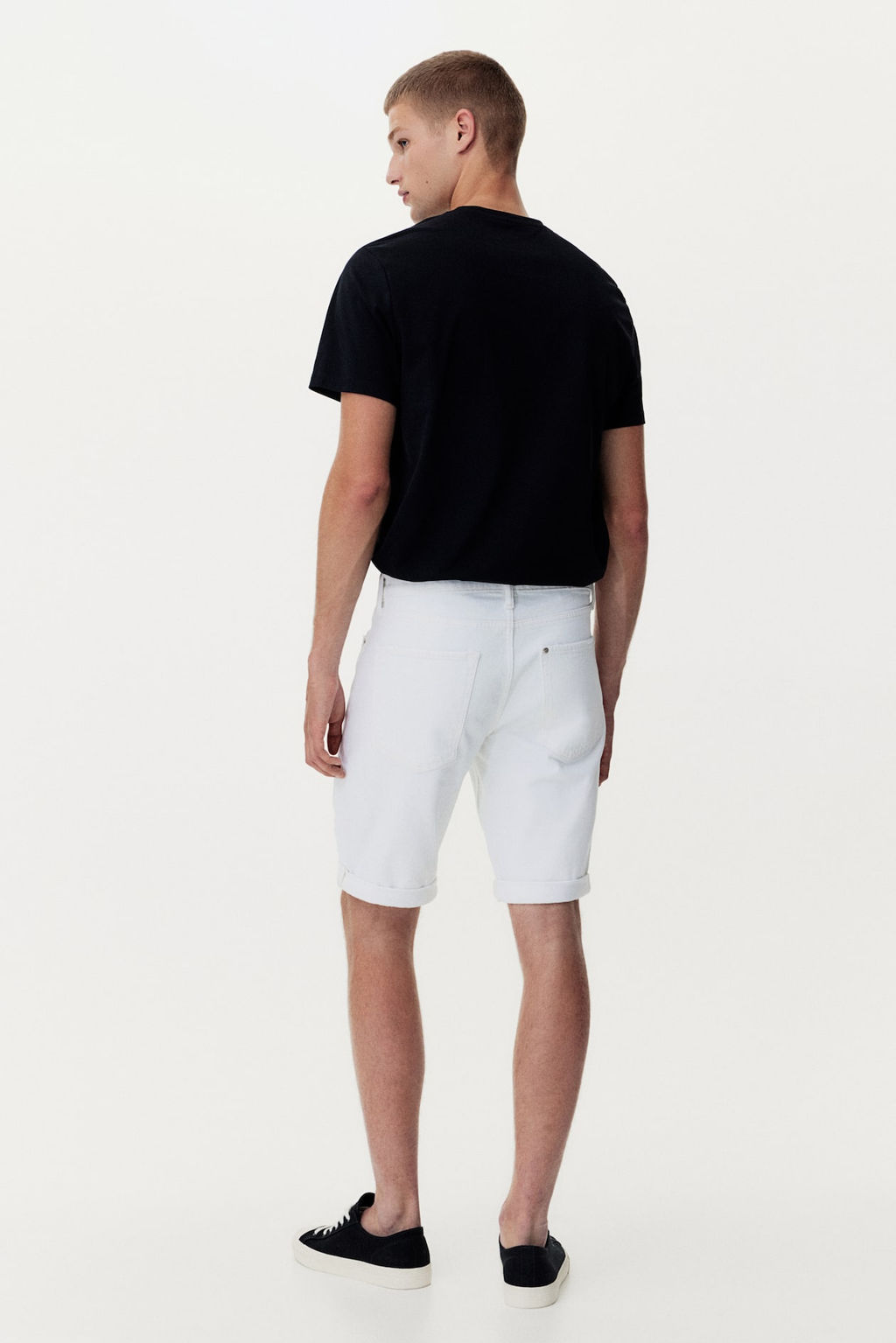 Vaquero corto Slim - H&m фото 3