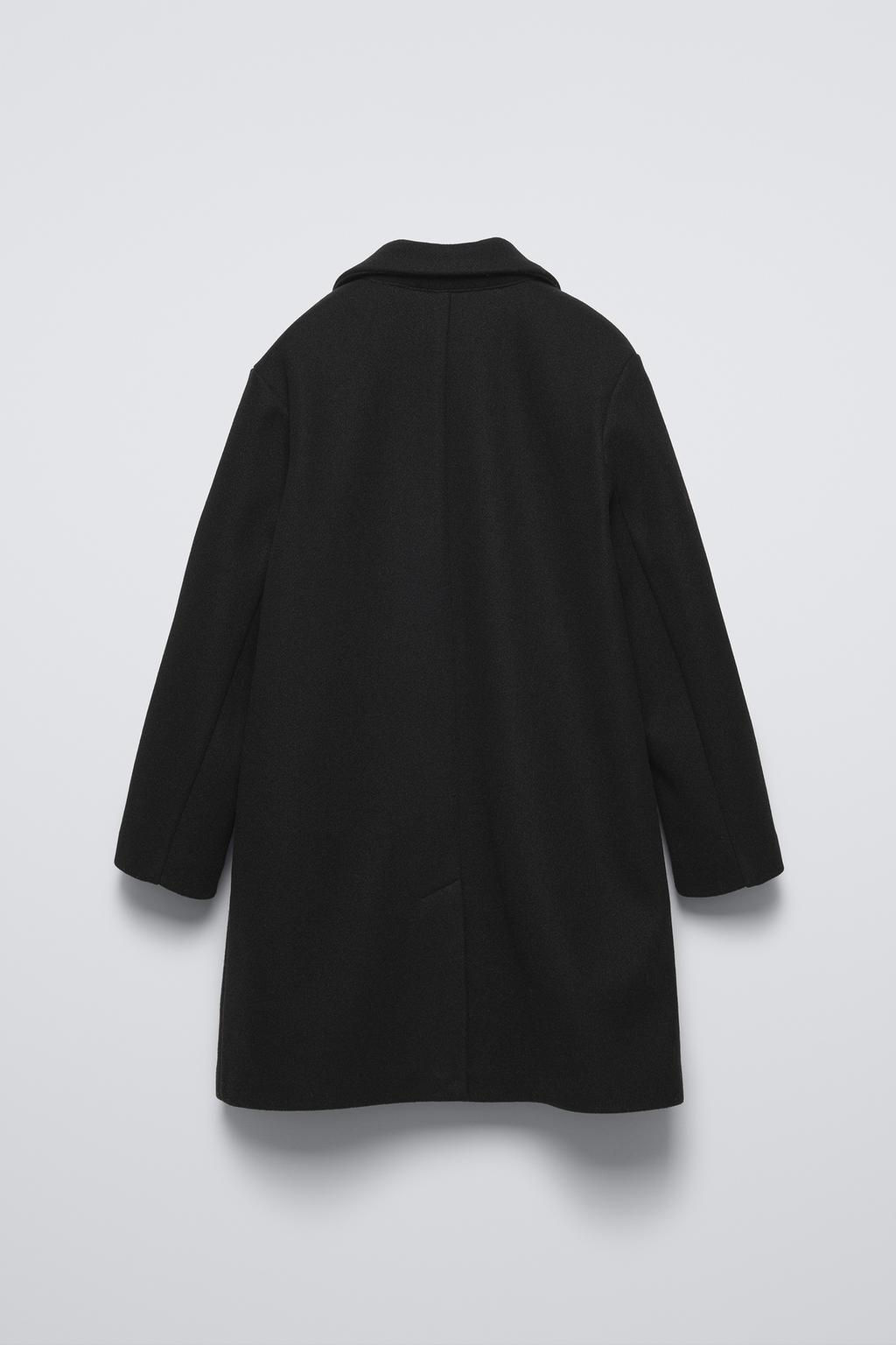 PLAIN CLOTH COAT - Zara фото 4