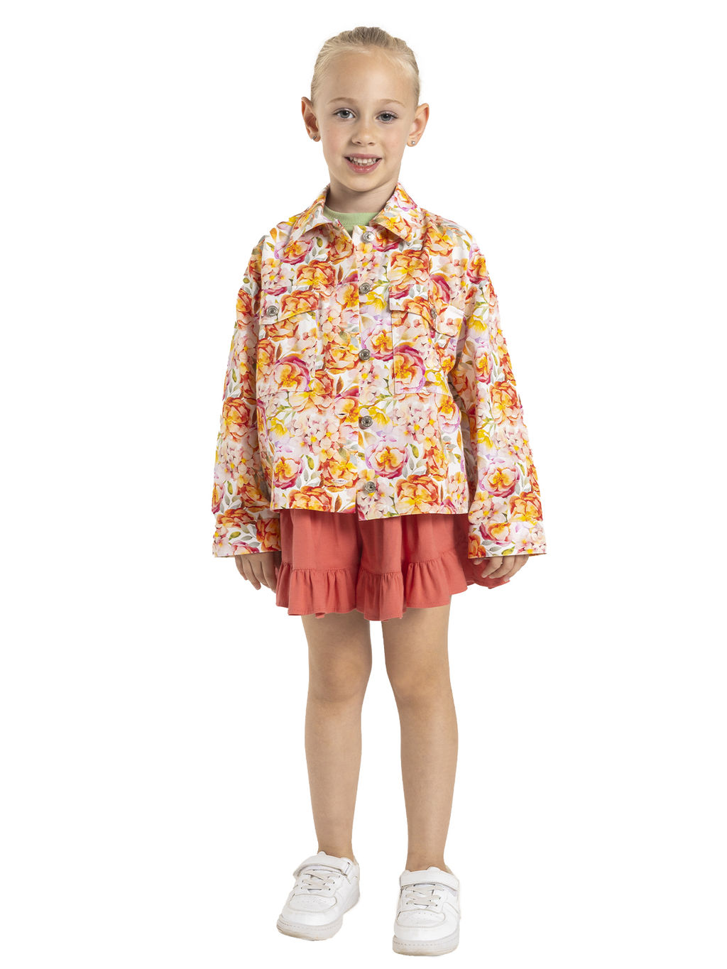 Куртка для девочки О56874 - Карамелли фото 7