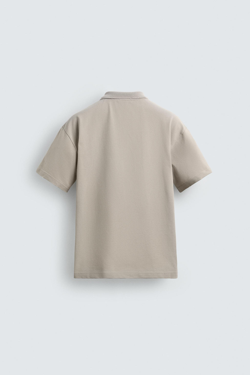 POLO RELAXED FIT LAVADO / Crudo - Zara фото 8