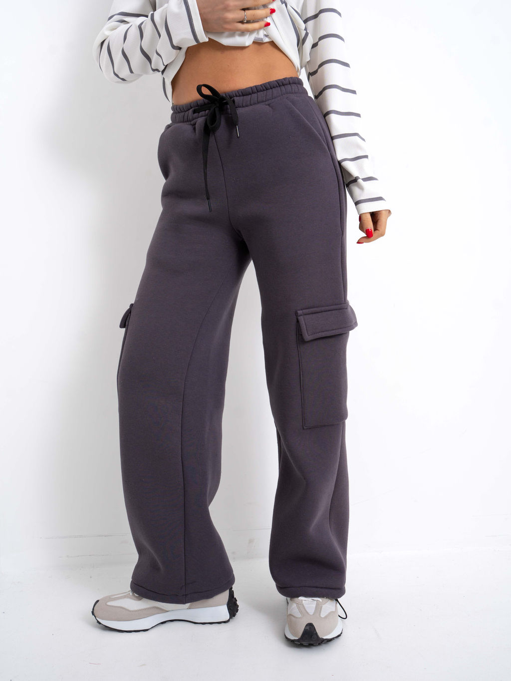 РАСПРОДАЖА Брюки карго_265/графит - Ihomelux фото 2