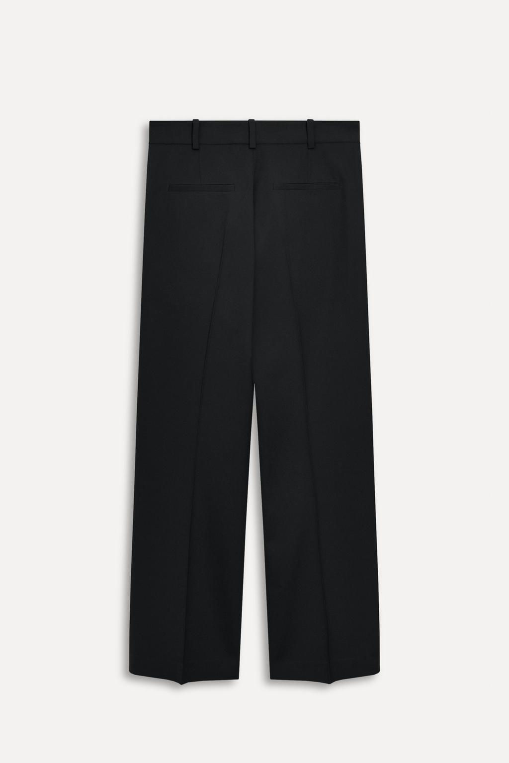 STRAIGHT FIT WOOL BLEND TROUSERS 50TH ANNIVERSARY - Zara фото 3
