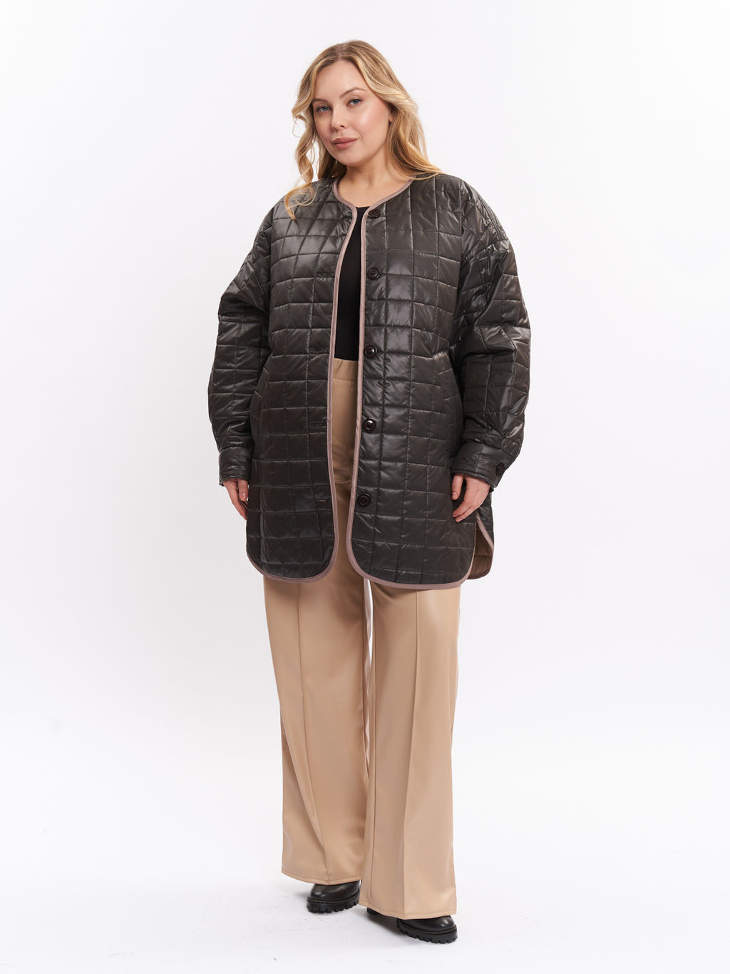 Куртка стеганая KR14033SQU01