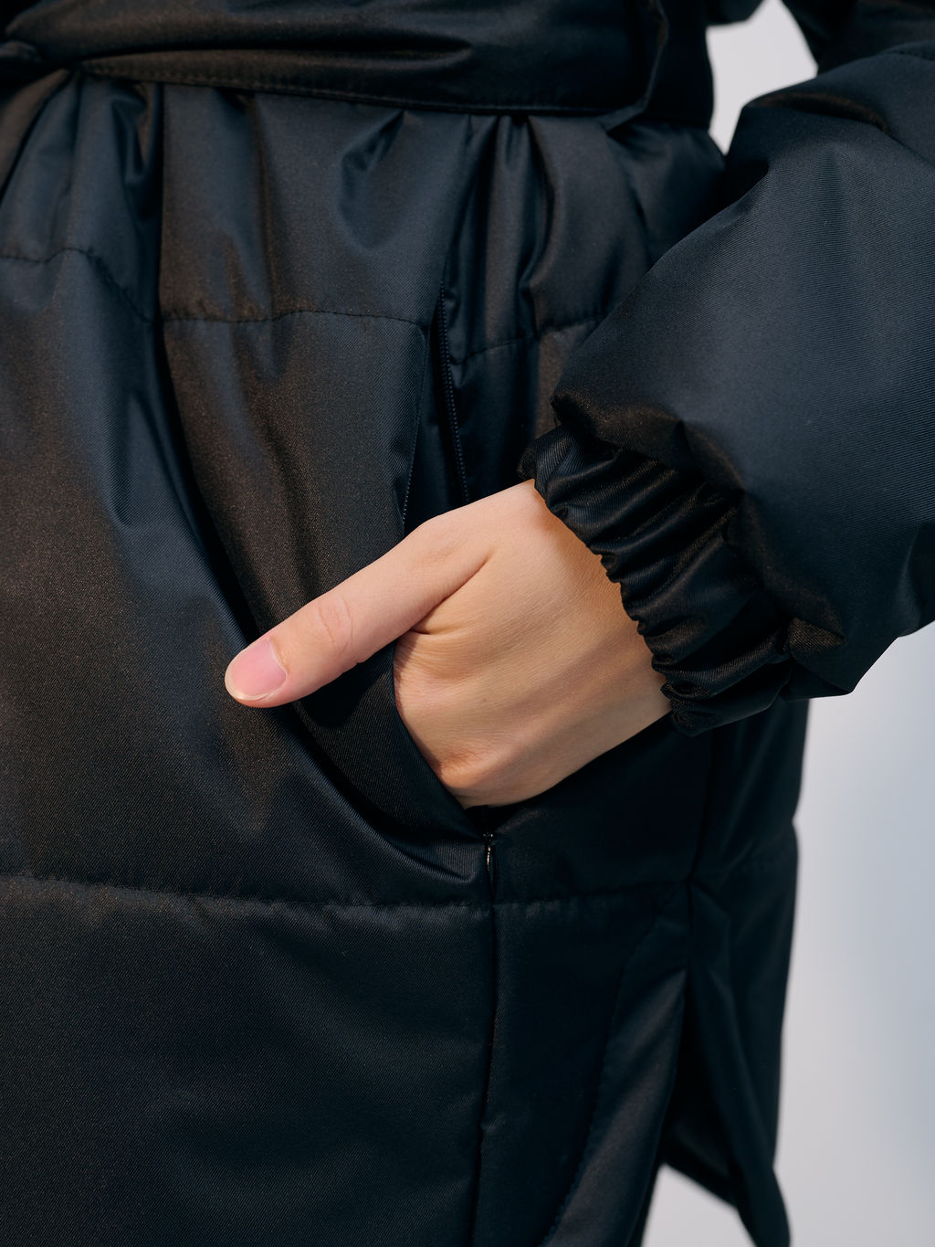 Куртка зимняя "Эмми" черный