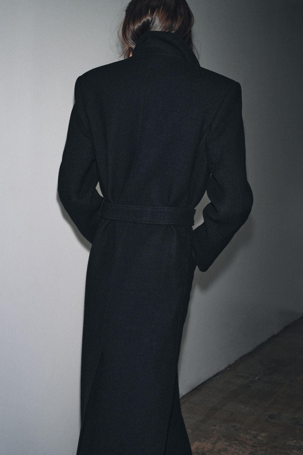 WOOL BLEND COAT ZW COLLECTION - Zara фото 2