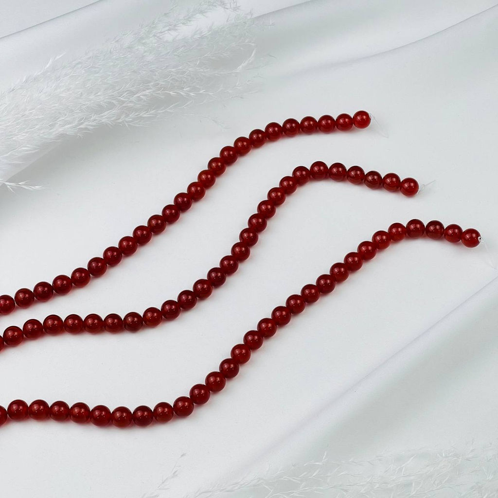 Бусины для украшений из Сердолика - Радуга самоцветов фото 3