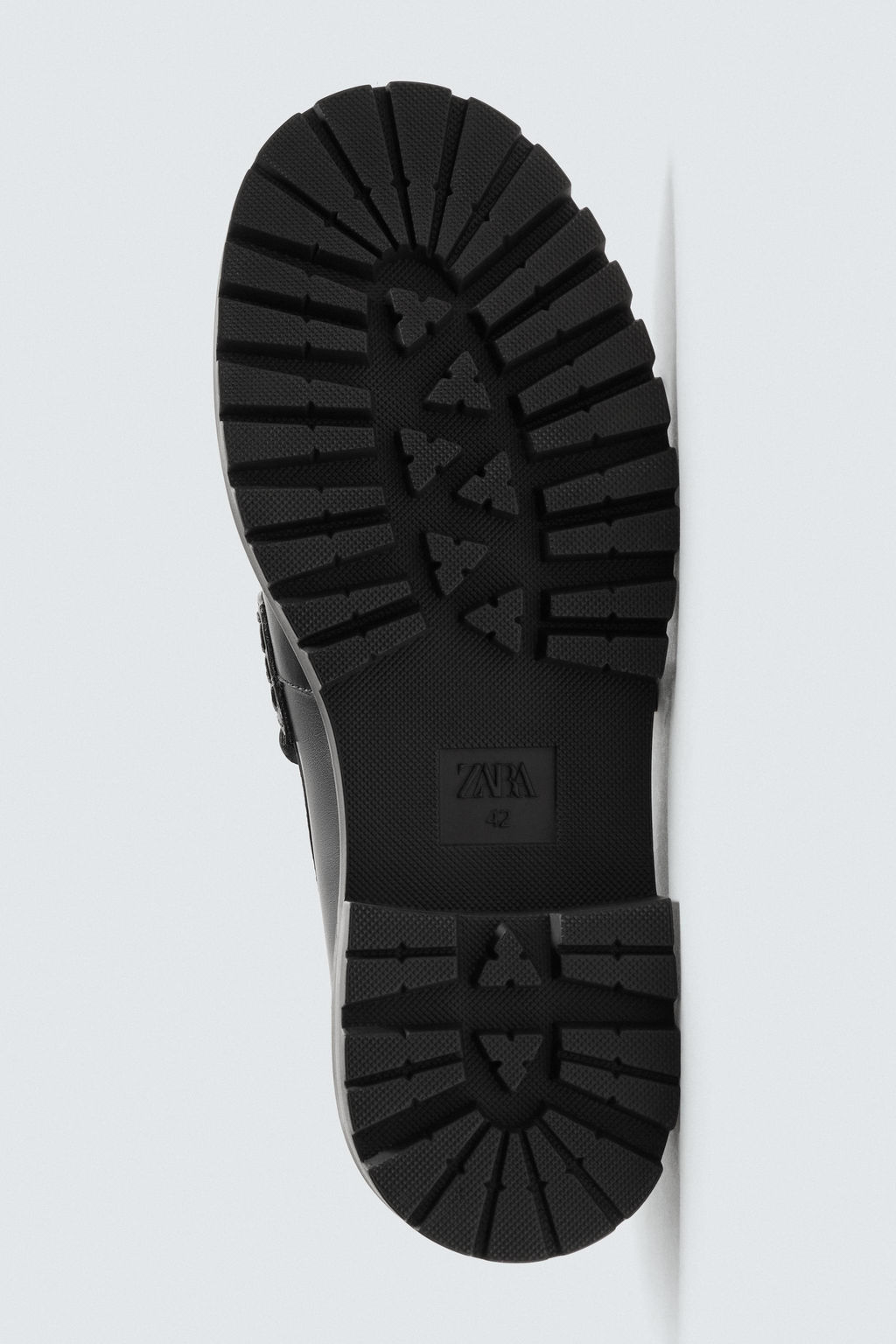 LEATHER PENNY LOAFERS - Zara фото 4