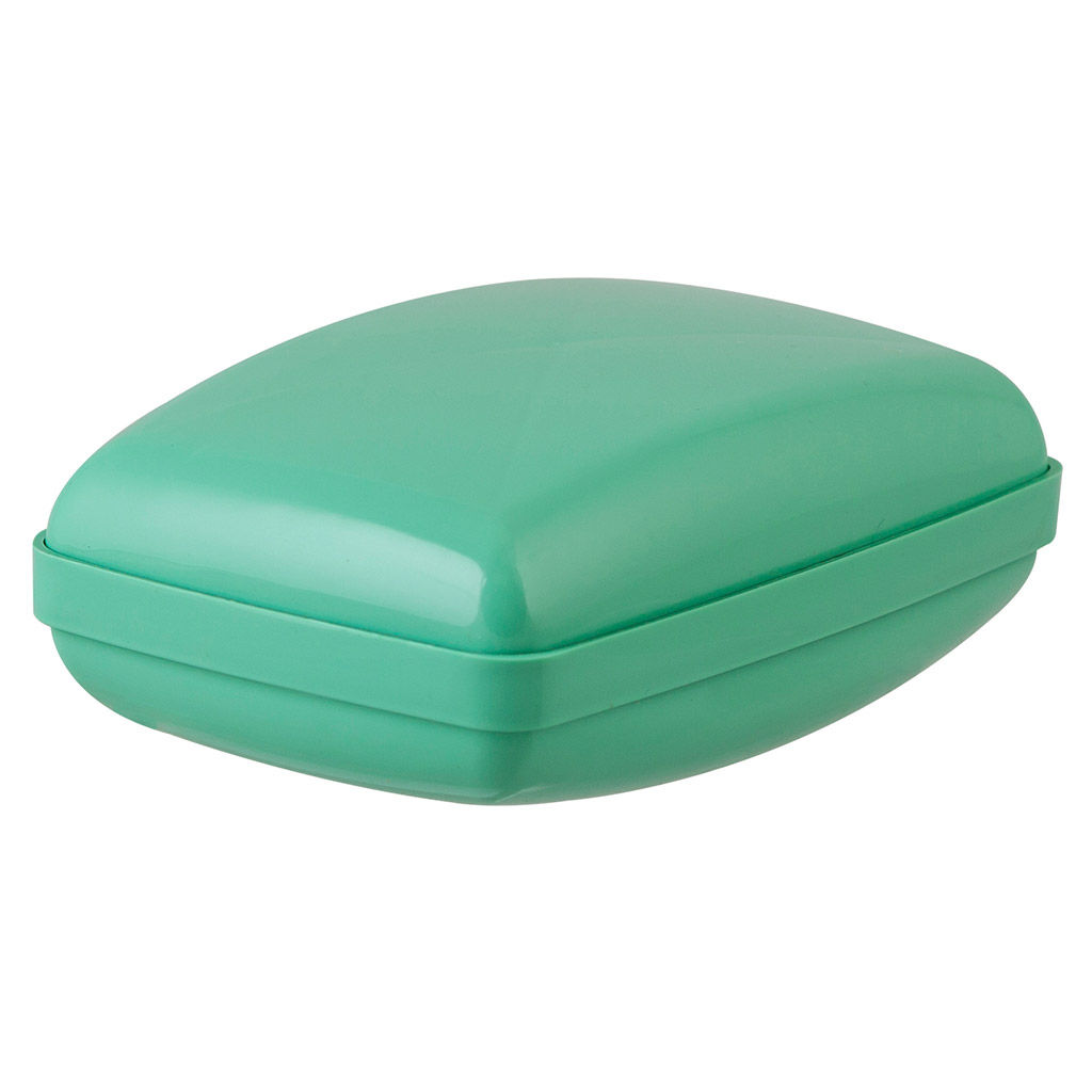 Мыльница дорожная пластмассовая 4,2х10,5х7,1см (Россия) - Домашняя мода фото 2