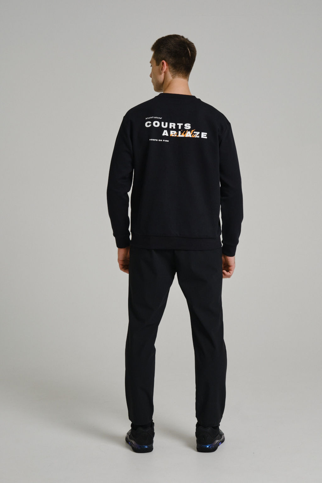 Брюки трикотажные Черный - Anta фото 3