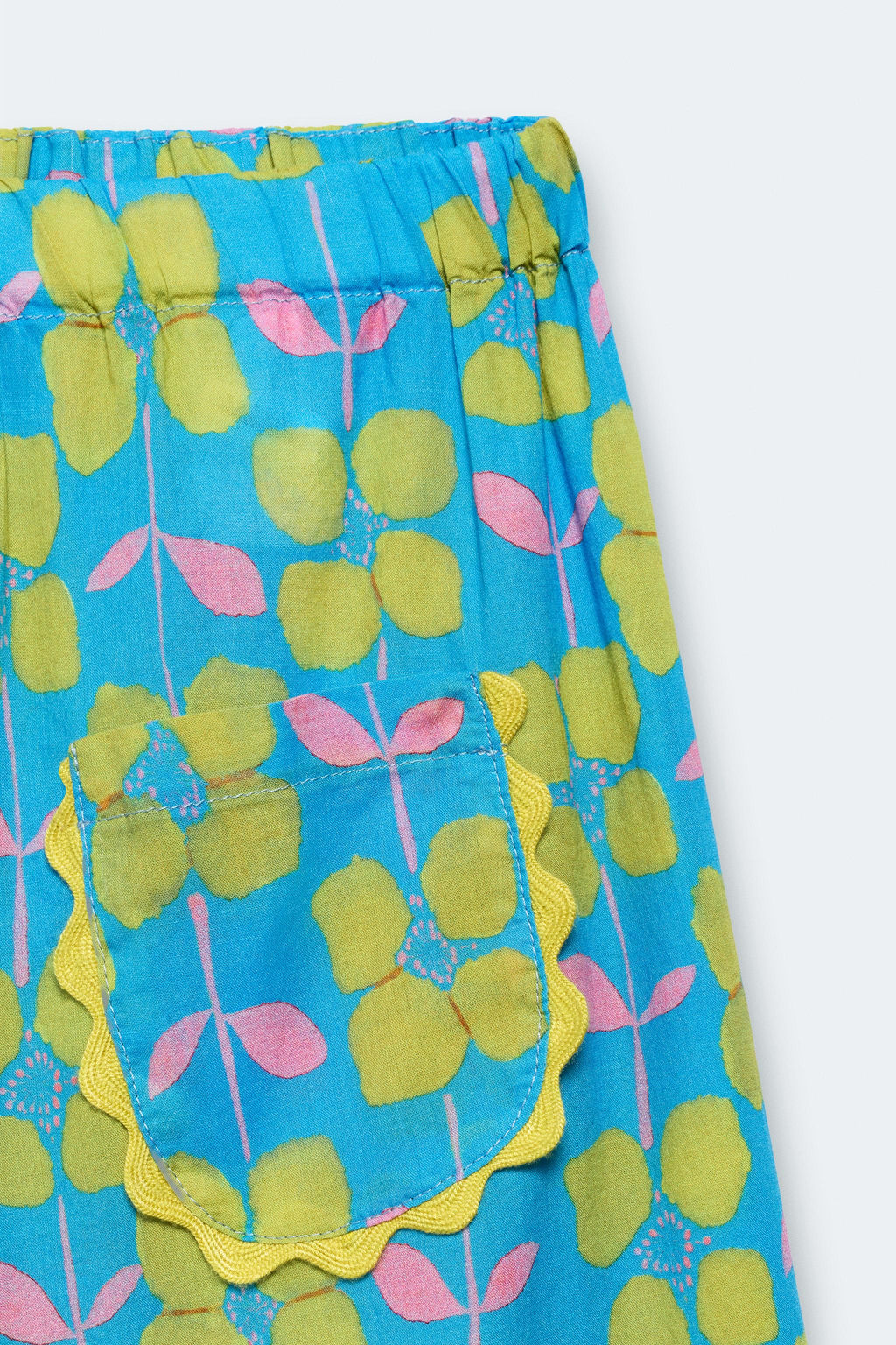 2-14 A?OS/ PANTAL?N CULOTTE ESTAMPADO FLORES LIMITED EDITION / Estampado - Zara фото 3