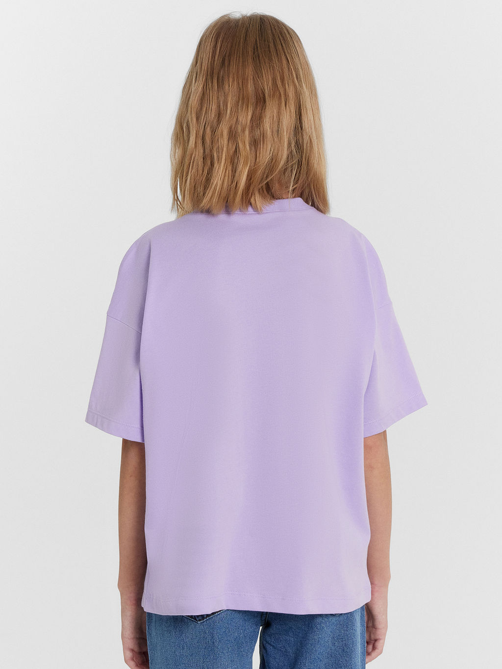 Футболка для девочек фиолетовая с аниме - Mark formelle фото 4