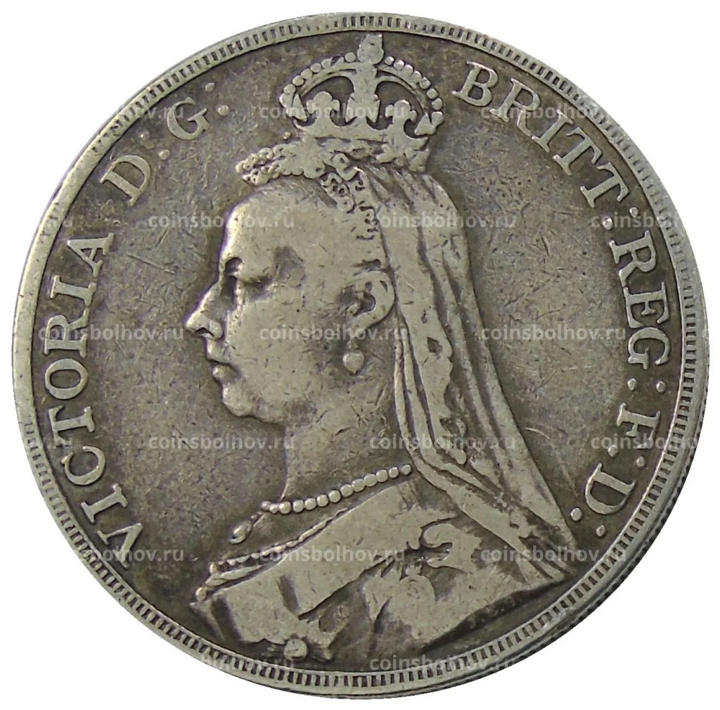 1 крона 1890 года Великобритания