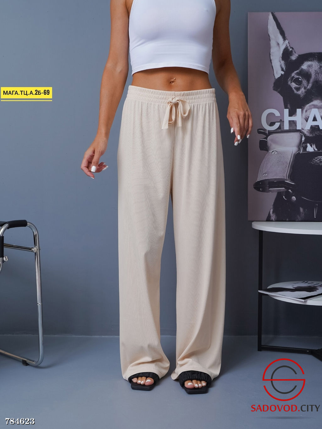 штаны лапша на резинке - Bruno фото 5