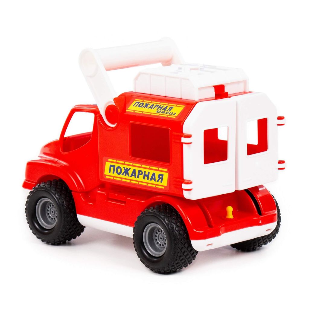КонсТрак - пожарная команда, автомобиль (в сеточке) - Полесье фото 3