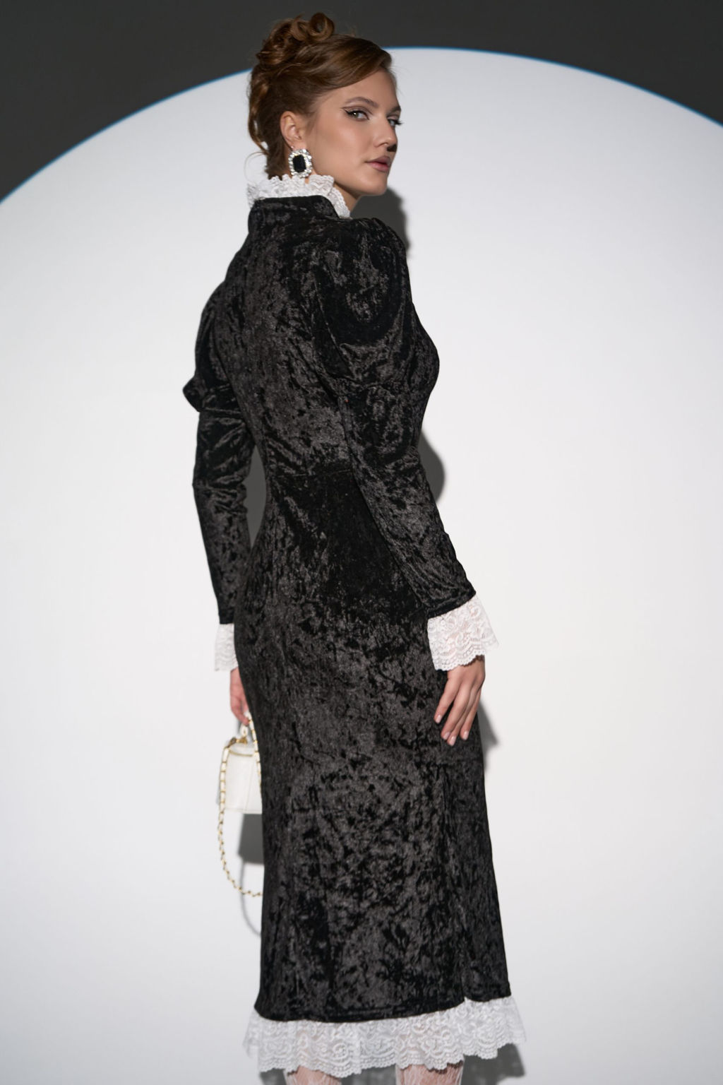 Платье Кэстл (чёрный) - Эльза фото 18