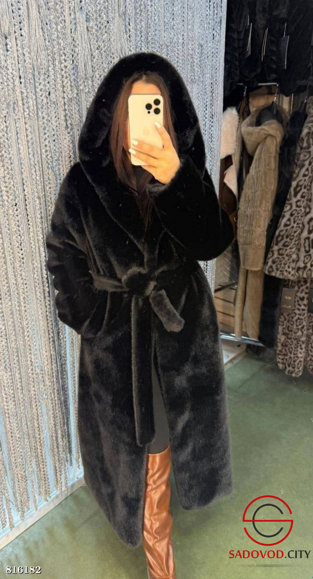 Эко шуба из искусственного меха